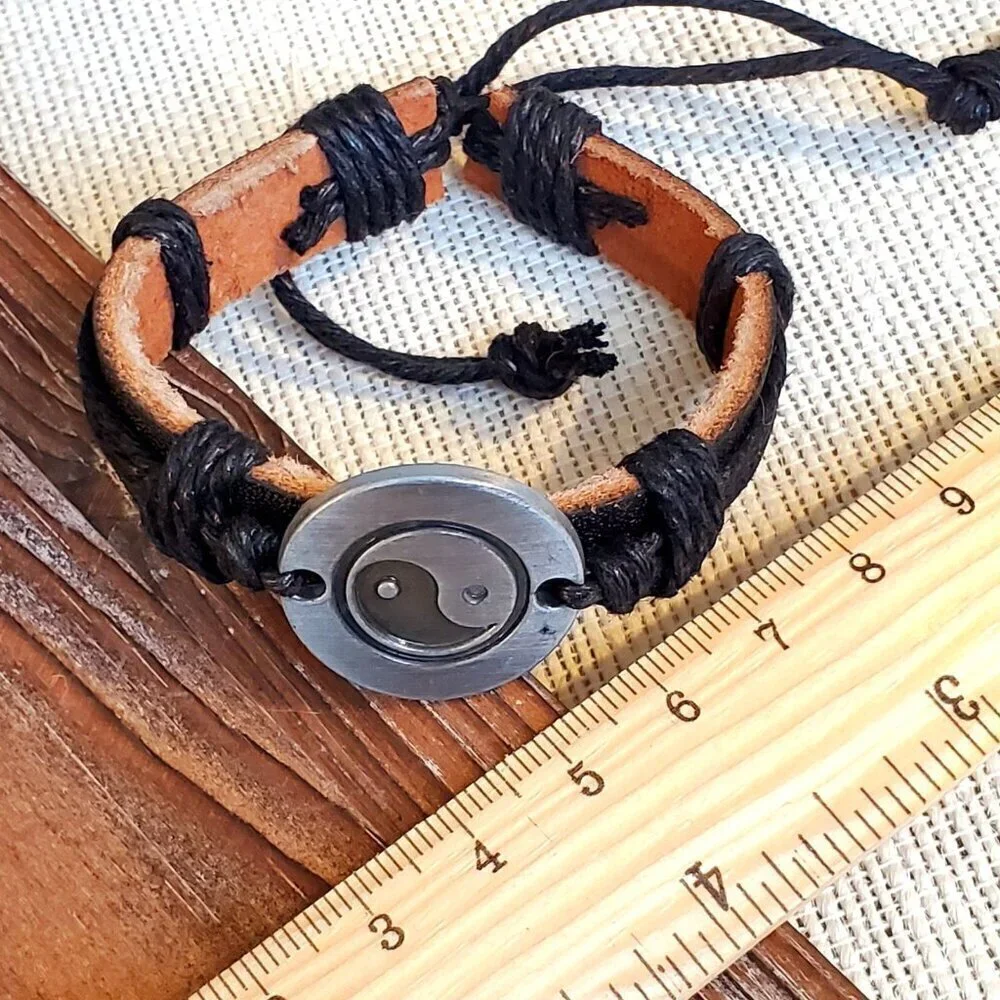 Yin Yang Taoist Mindfulness Bracelet